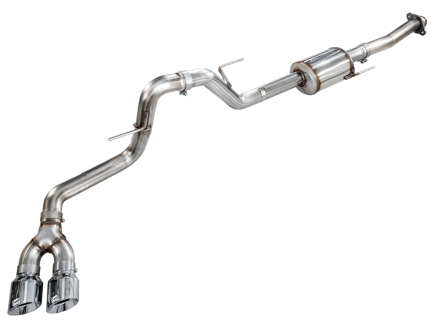 21+ F-150 Side Exit Exh Reg Cab 4.5in Chrome Tip