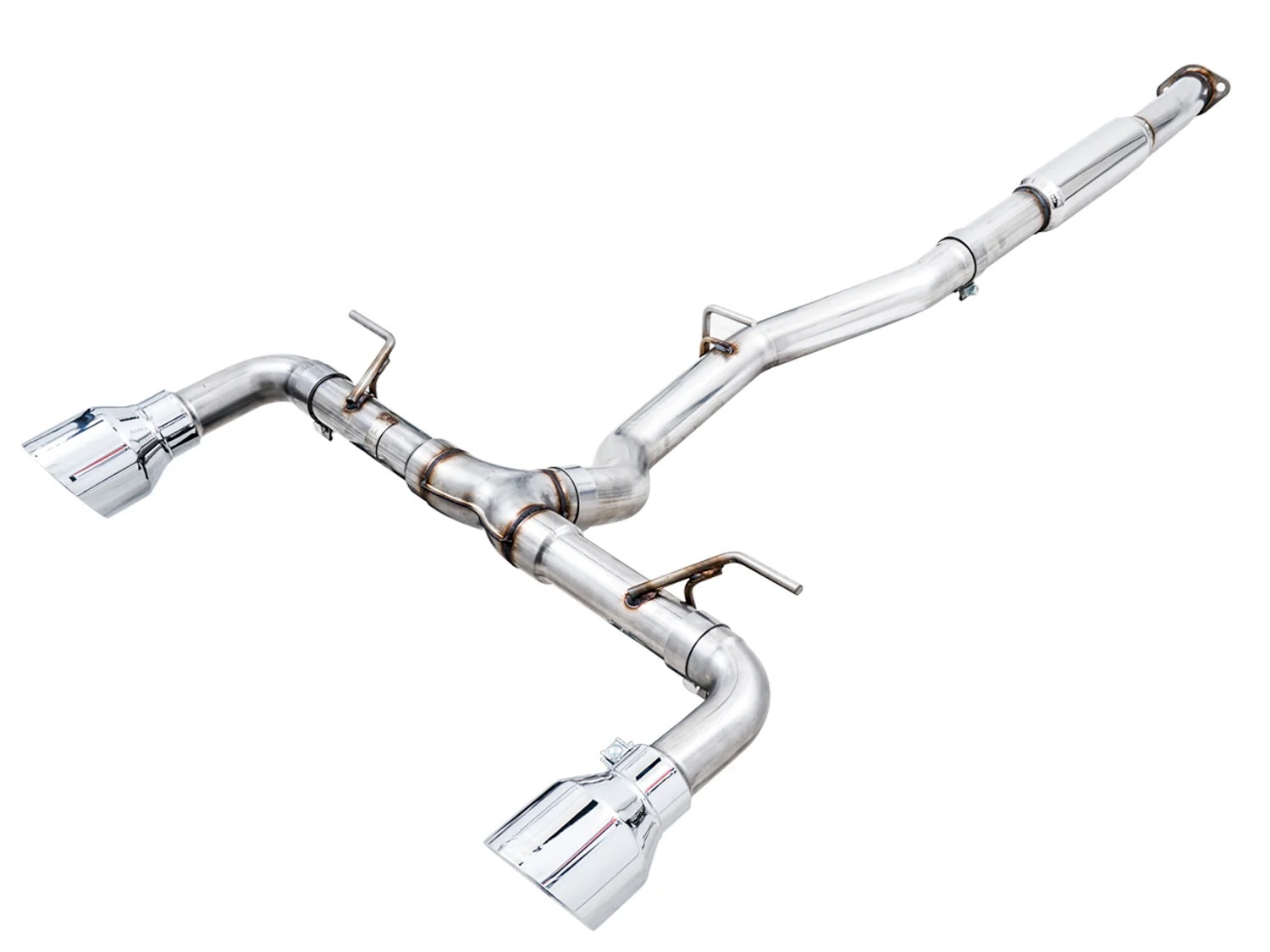 BRZ GR86 FR-S Exhaust Dual Outlet Chrome Tips