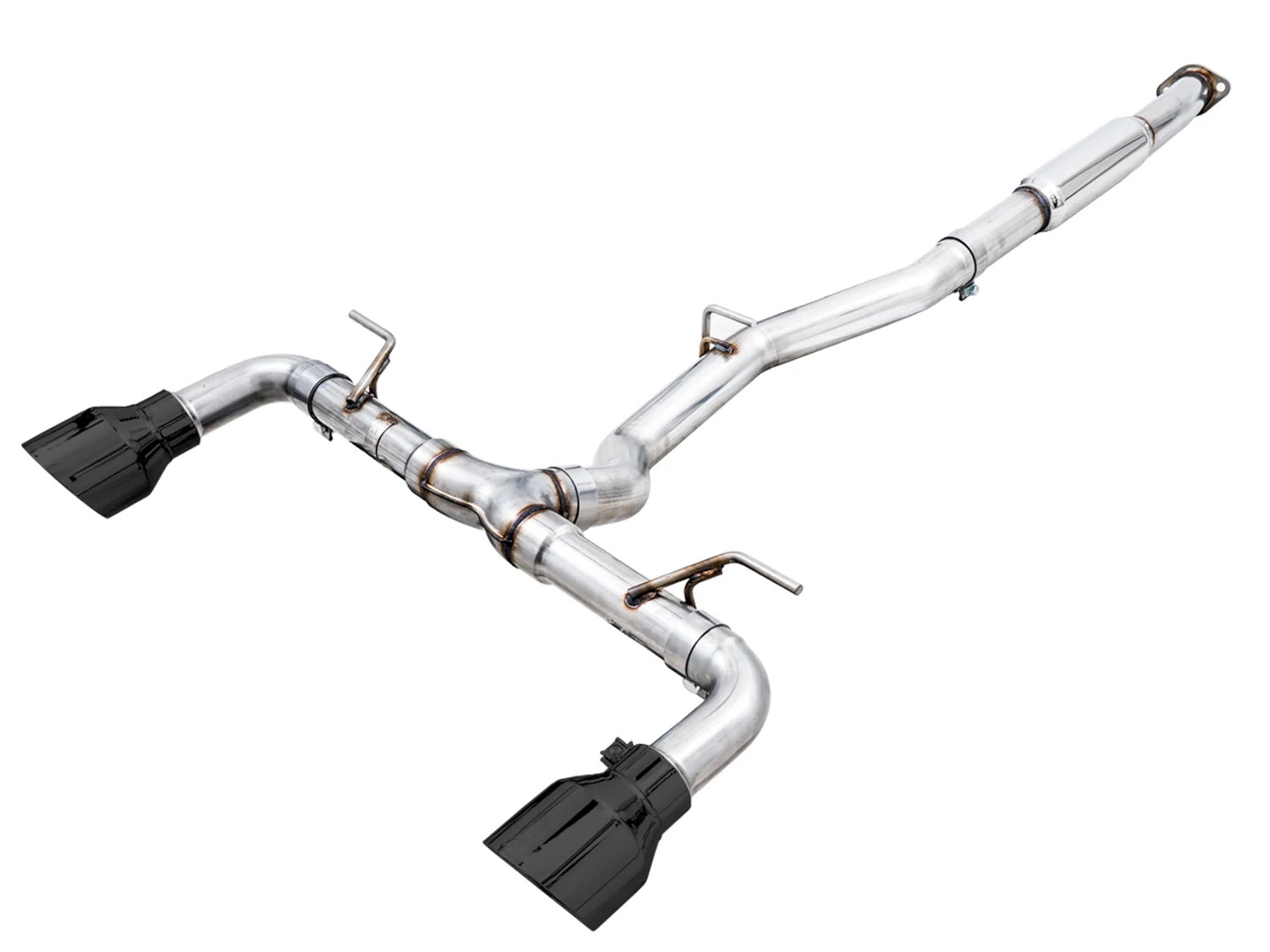 BRZ GR86 FR-S Exhaust Dual Outlet Black Tips