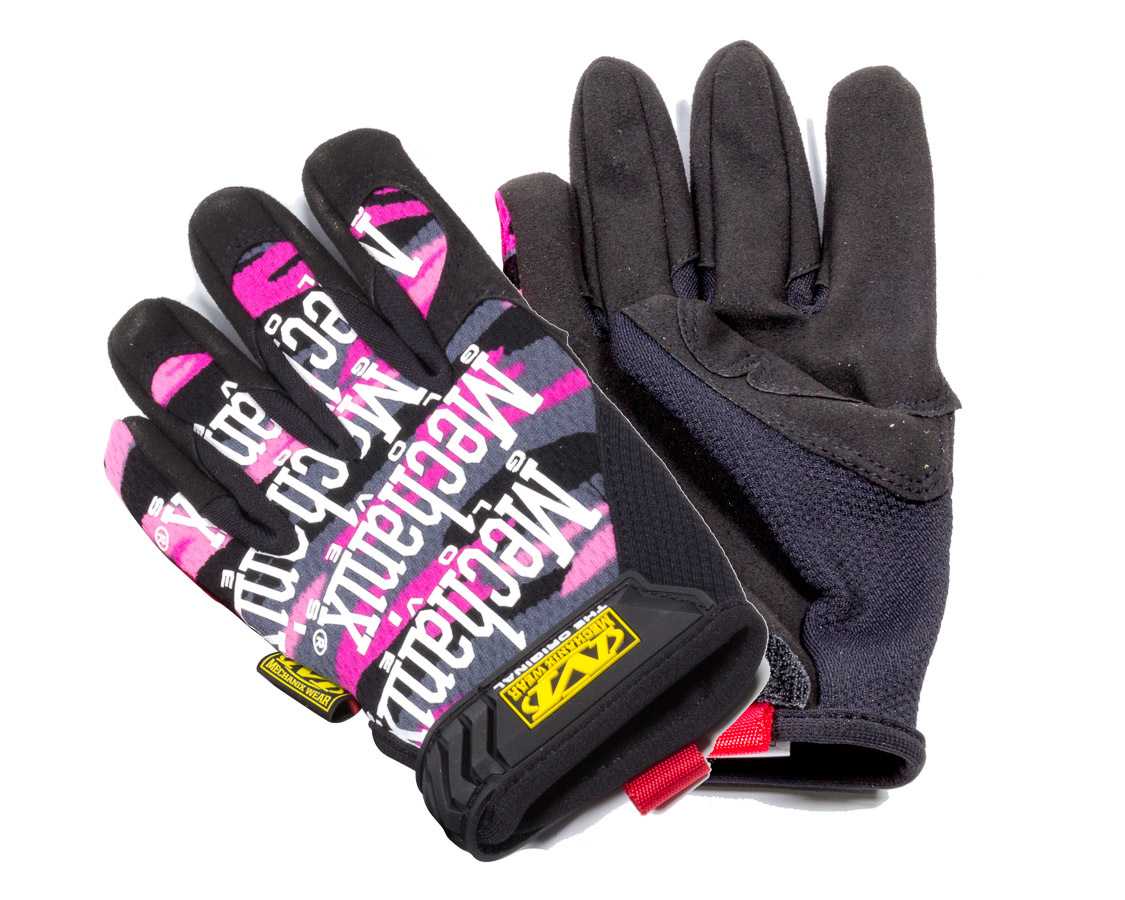 Mechanix Wear Original Gloves MG-72-530 Gloves, Pink Camo, Large, Single Layer, Black, Pink, Purple, Gray Camo, Pair thumbnail 4