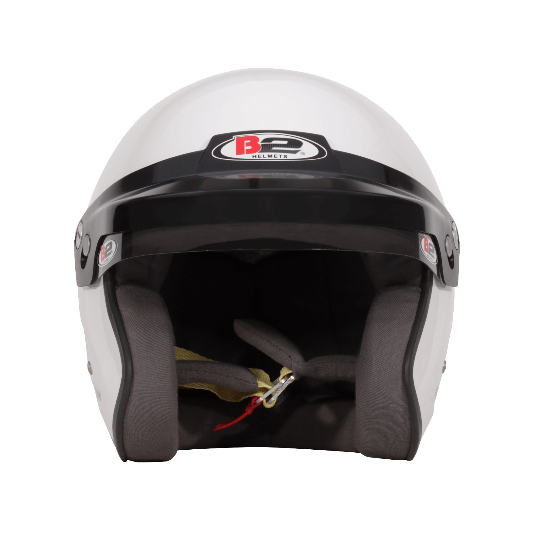 Helmet - Icon - Open Face - Snell SA2020 - Head and Neck Support Ready - White - Small - Each