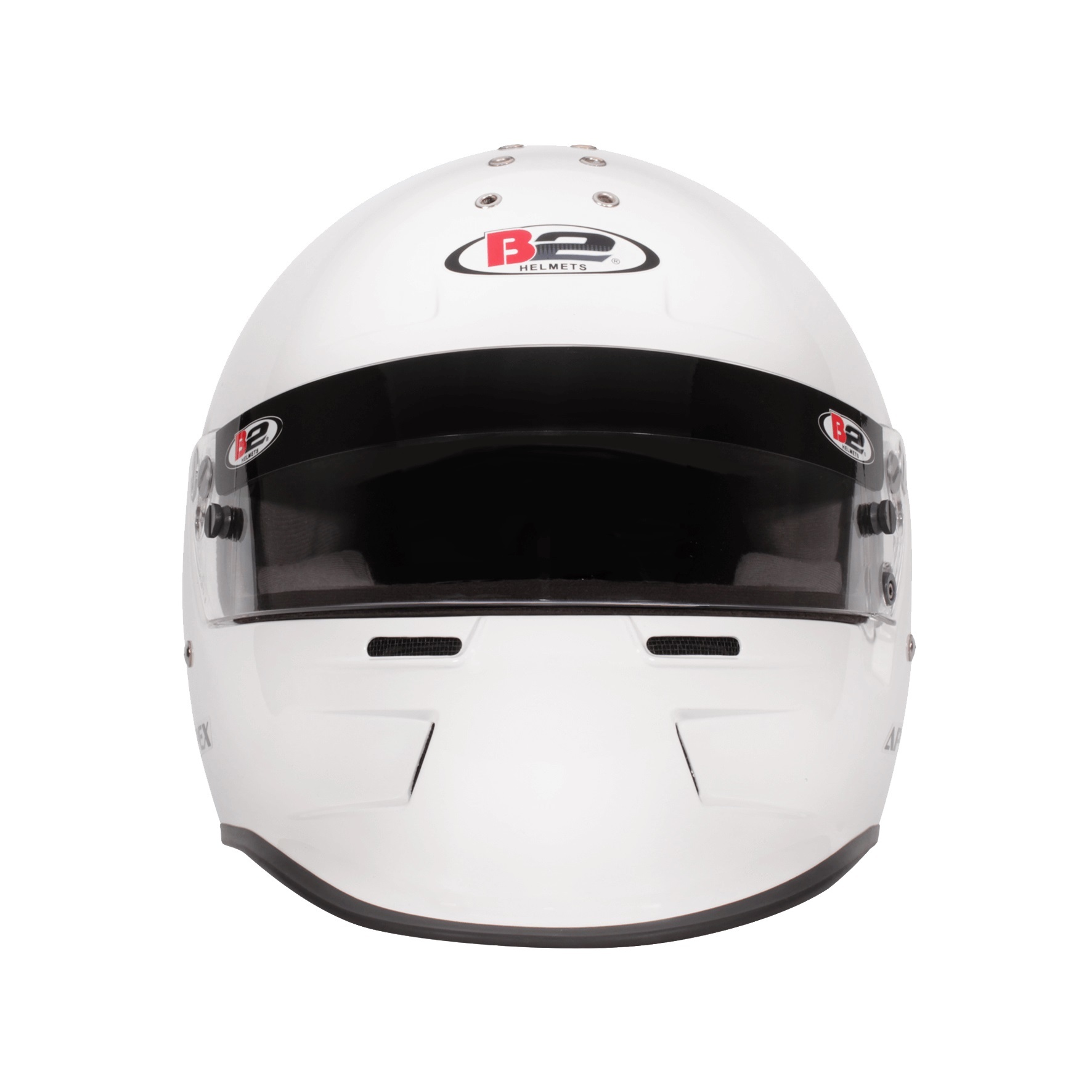 Helmet - Apex - Closed Face - Snell SA2020 - Head and Neck Support Ready - White - Medium - Each