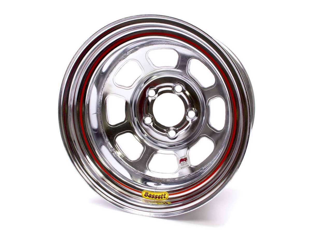Bassett Wheels DHole 15x8 in 5in BS 5x5 Steel Chrome eBay
