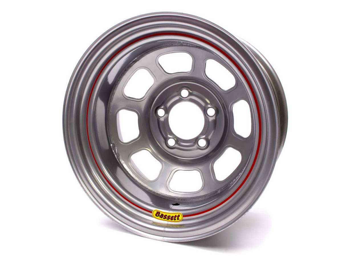 BASSETT — BASSETT 15x8 5x5 Silver Spun