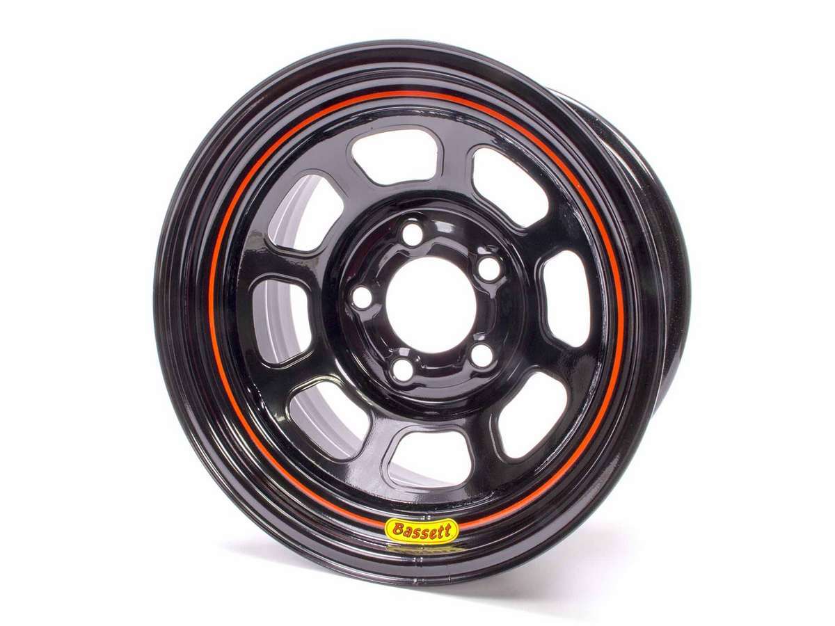 15x8 5x4.75 Black Spun 