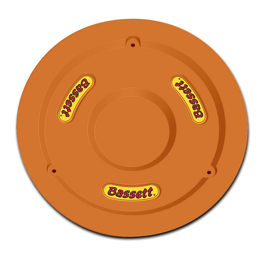 Mud Cover - Bolt-On - Plastic - Fluorescent Orange - 15 in Beadlock Wheels - Each
