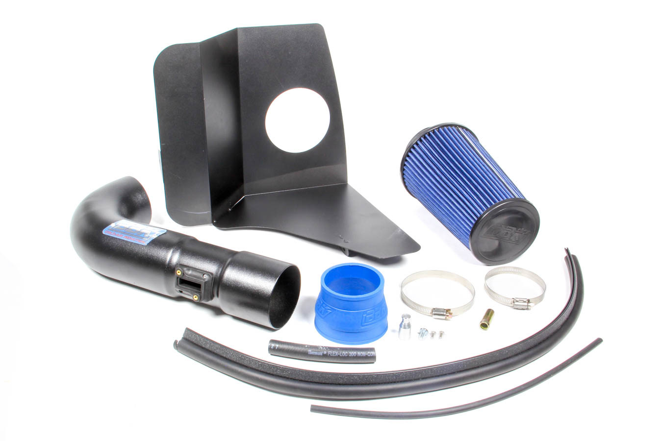 BBK Performance 18355 Air Induction System, Power Plug Black Out, Reusable Oiled Filter, Steel, Black Powder Coat, Chevy V6, Chevy Camaro 2012-15, Kit