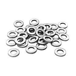 B&B Performance 30420 Head Bolt Washer, 0.872 in OD, 7/16 in ID, 0.150 in Thick, Chromoly, Black Oxide, Head Bolt, Aluminum Heads, Set of 34