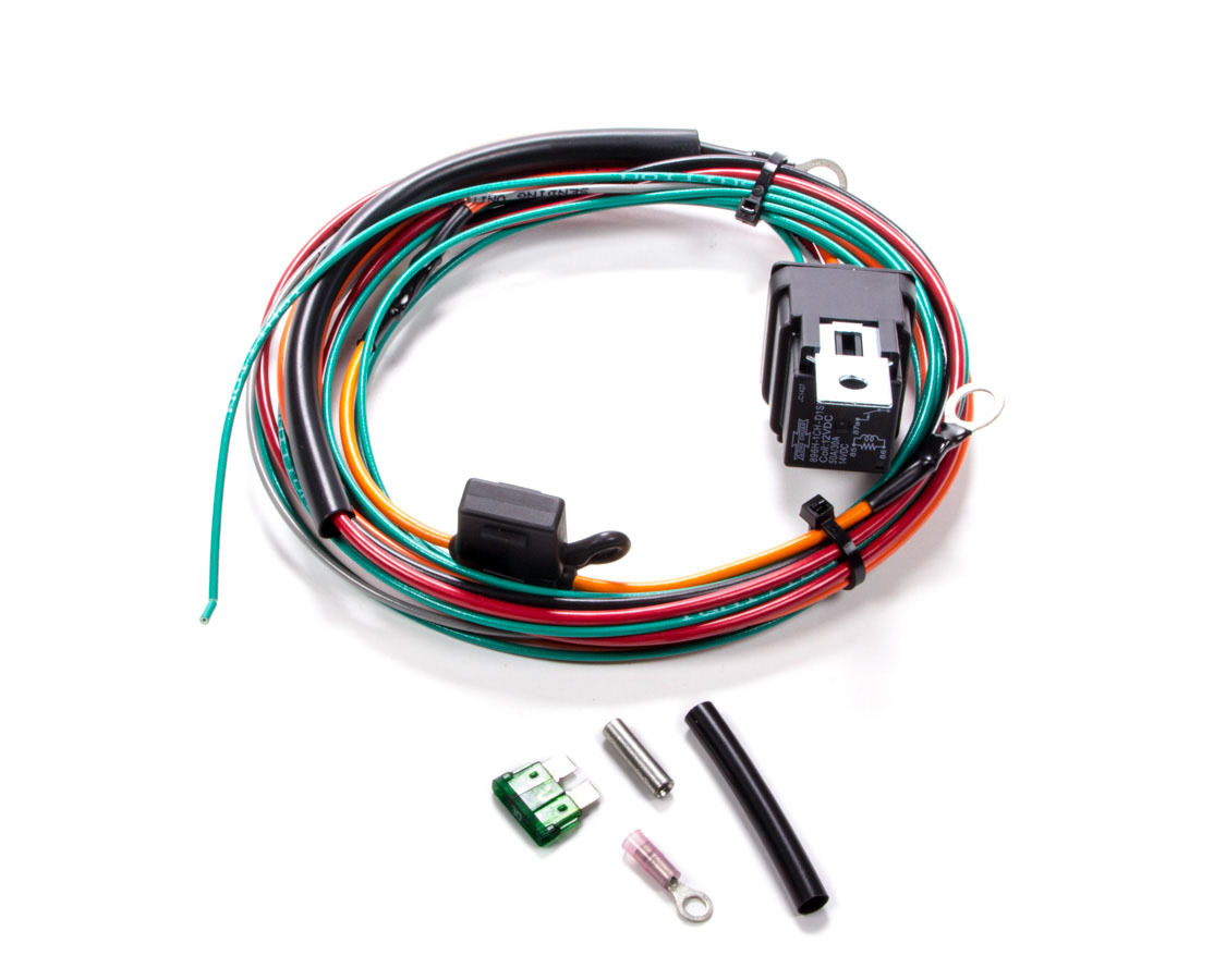 Be Cool 75017 Fan Wiring Harness, Relay, 12V, 40 amp Relay, Terminals / Fuses, Be Cool / Spal amp Connection Fans, Kit