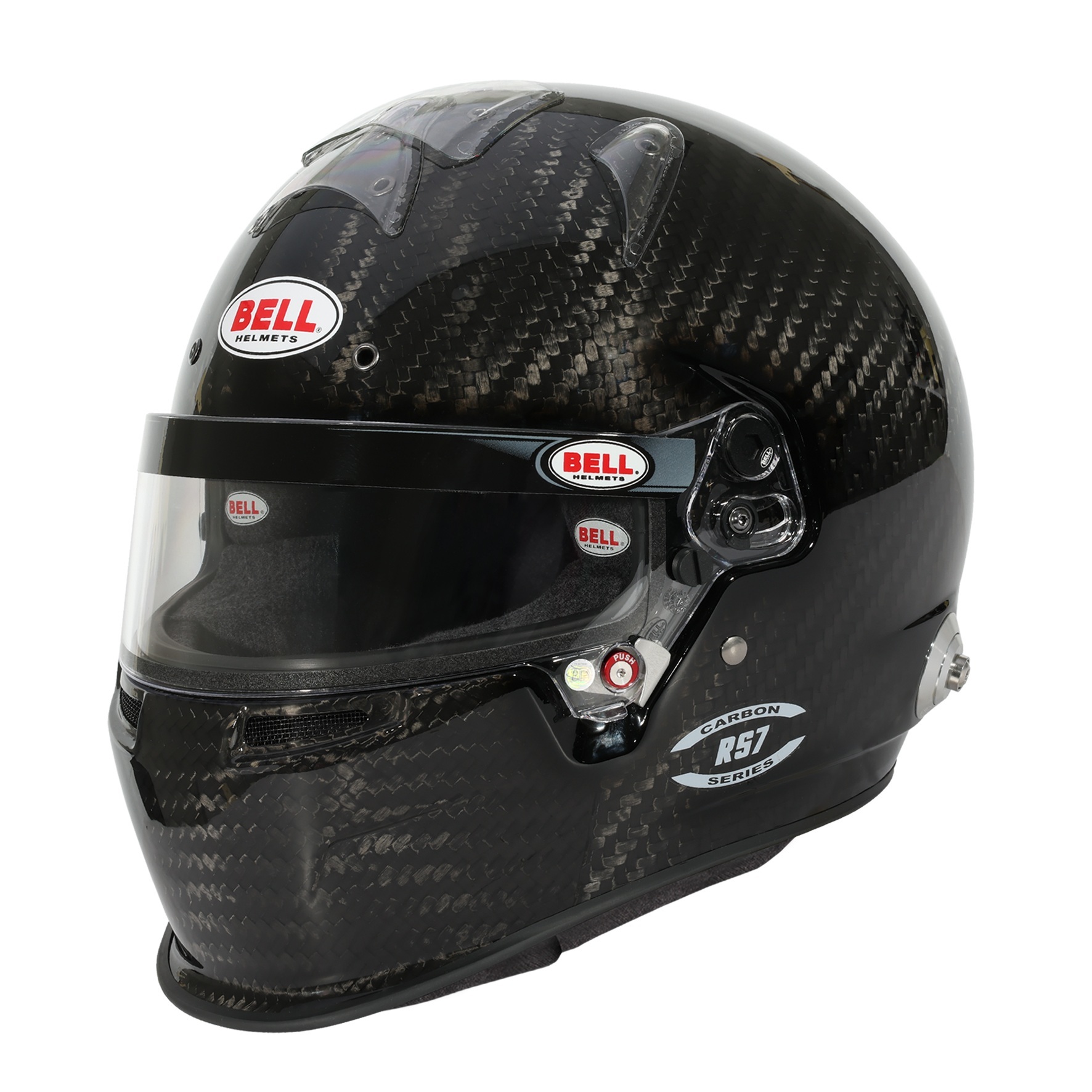 Helmet - Rs7 Ultra Carbon Duckbill - Full Face - Snell Sa2025 - Fia Approved - Head And Neck Support Ready - Carbon Fiber - Size 7 - Each