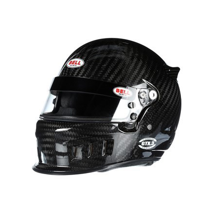 Bell Helmets 1207A11 Helmet, GTX3, Full Face, Snell SA2020, FIA Approved, Head and Neck Support Ready, Carbon Fiber, Size 7-1/8 Minus, Each