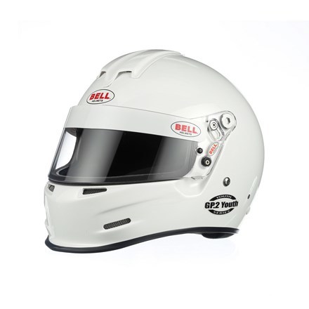 Bell GP2 SFI 241 V15 Brus Helmet - Size 51-52 (White) thumbnail 2