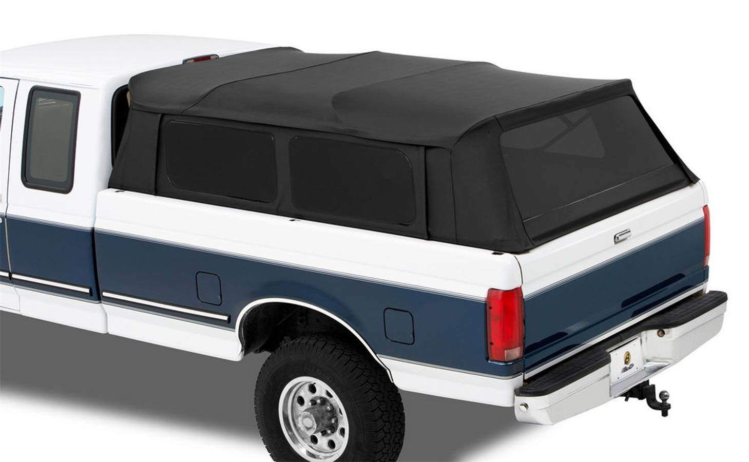 Bestop Supertops for Trucks 7630435 Soft Top, Supertop Truck Bed Cover, Canvas, Black Diamond, Dodge, Each thumbnail 2