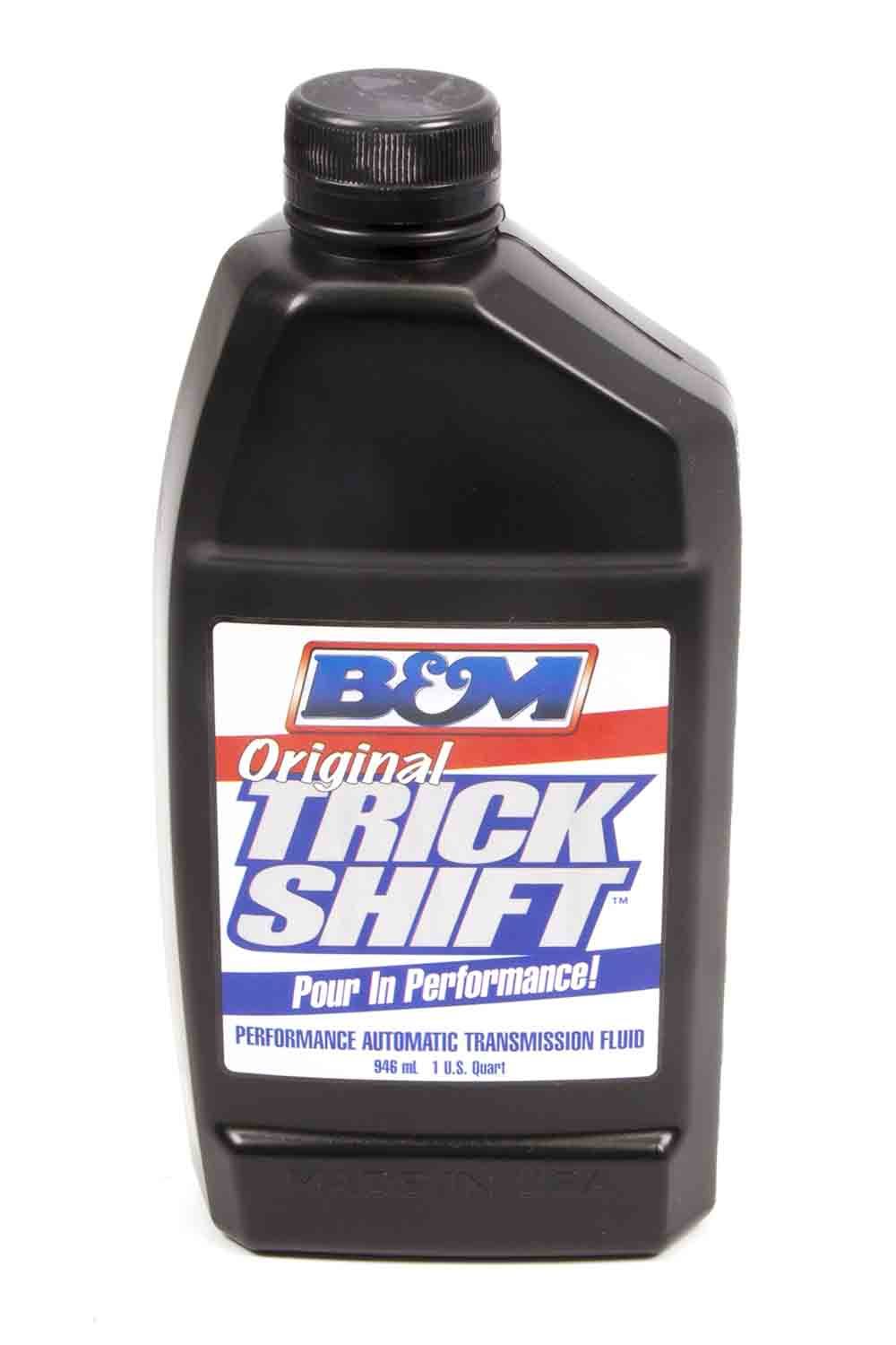B&M 80259 Transmission Fluid, Trick Shift, ATF, Conventional, 1 qt Bottle, Each