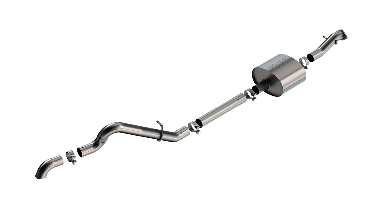 21-   Ford Bronco 2.7L Cat Back Exhaust Kit