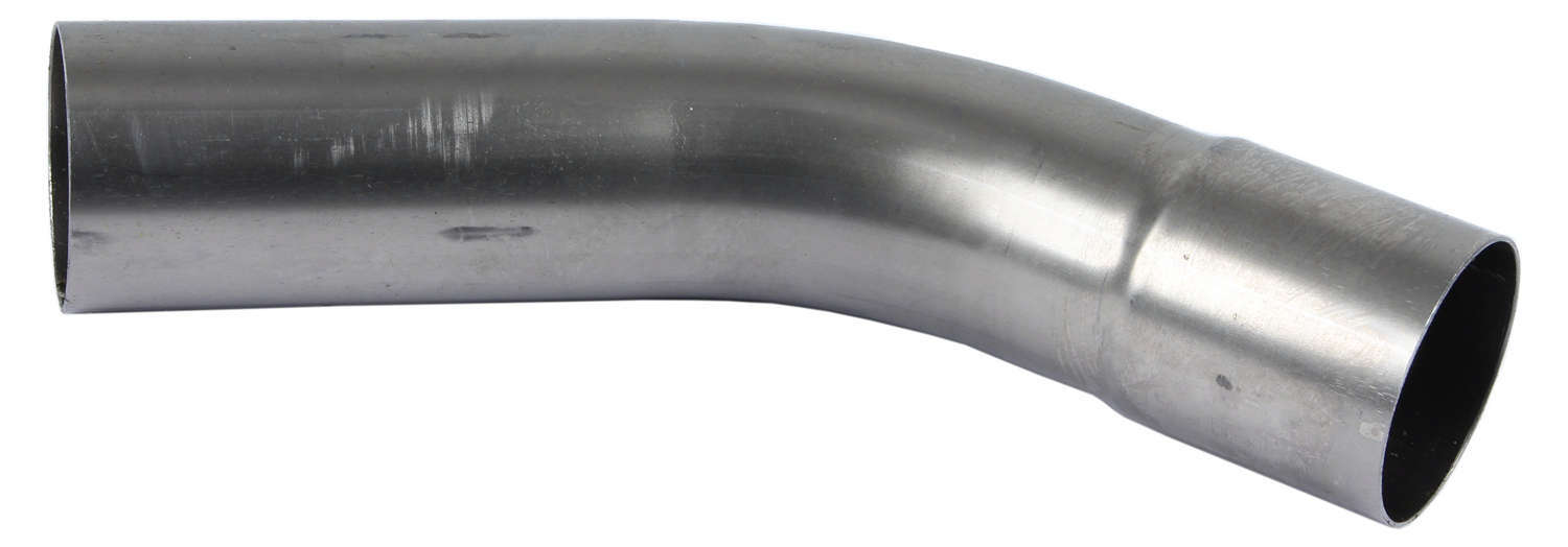 Boyce LR3045E Exhaust Bend, 45 Degree, 3 in Diameter, 6 in Radius, 7 x 8-1/2 in Legs, Steel, Natural, Each