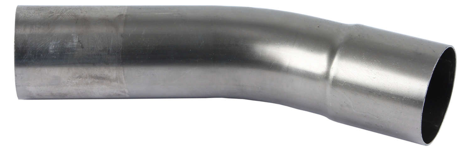 Boyce LR3530E Exhaust Bend, 30 Degree, 3-1/2 in Diameter, 9 in Radius, 6-7/8 x 8-3/8 in Legs, Steel, Natural, Each