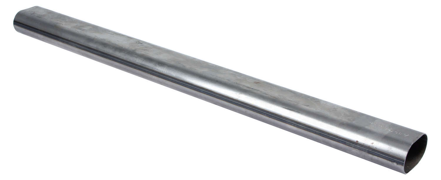 Boyce OP3536 Exhaust Pipe, Straight, Oval, 3-1/2 in Diameter, 36 in, Steel, Natural, Each