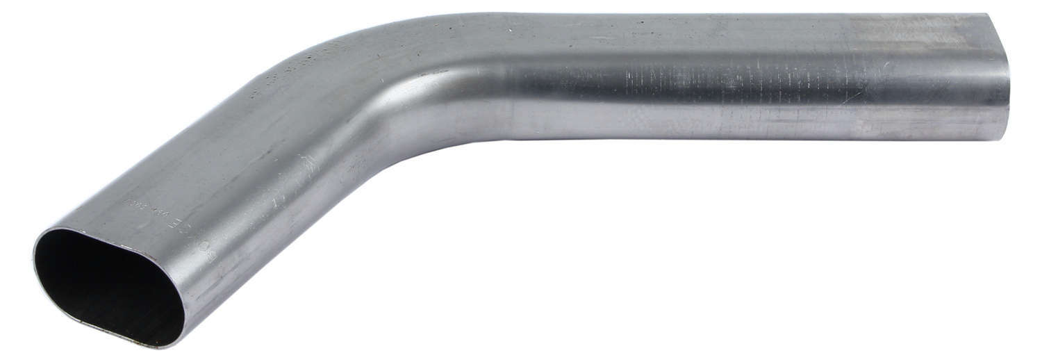 Boyce OSR3060 Exhaust Bend, 60 Degree, Oval, 3 in Diameter, Short Radius, Steel, Natural, Each