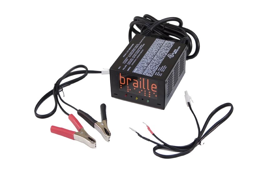 Braille Battery 1232 Battery Charger, AGM, 12V, 2 amp, Each