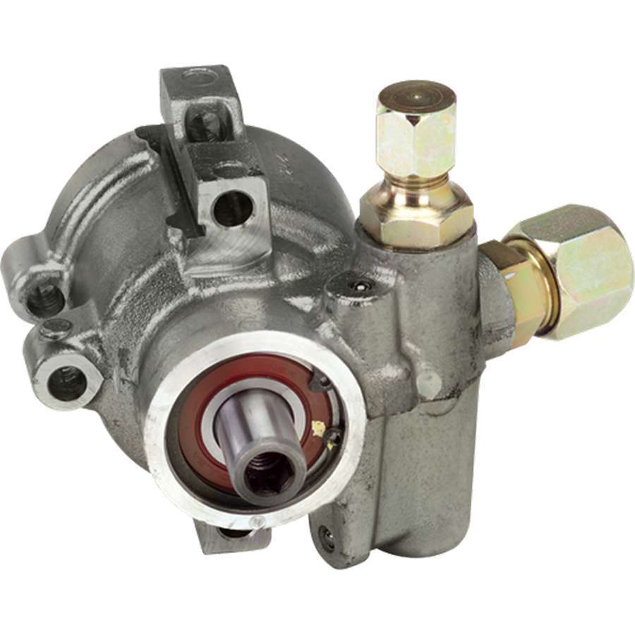 Billet Specialities 12020 Power Steering Pump, GM Type 2, 3.5 gpm, 1200 psi, 10 AN Male Inlet, 6 AN Male Outlet, Aluminum, Natural, Each