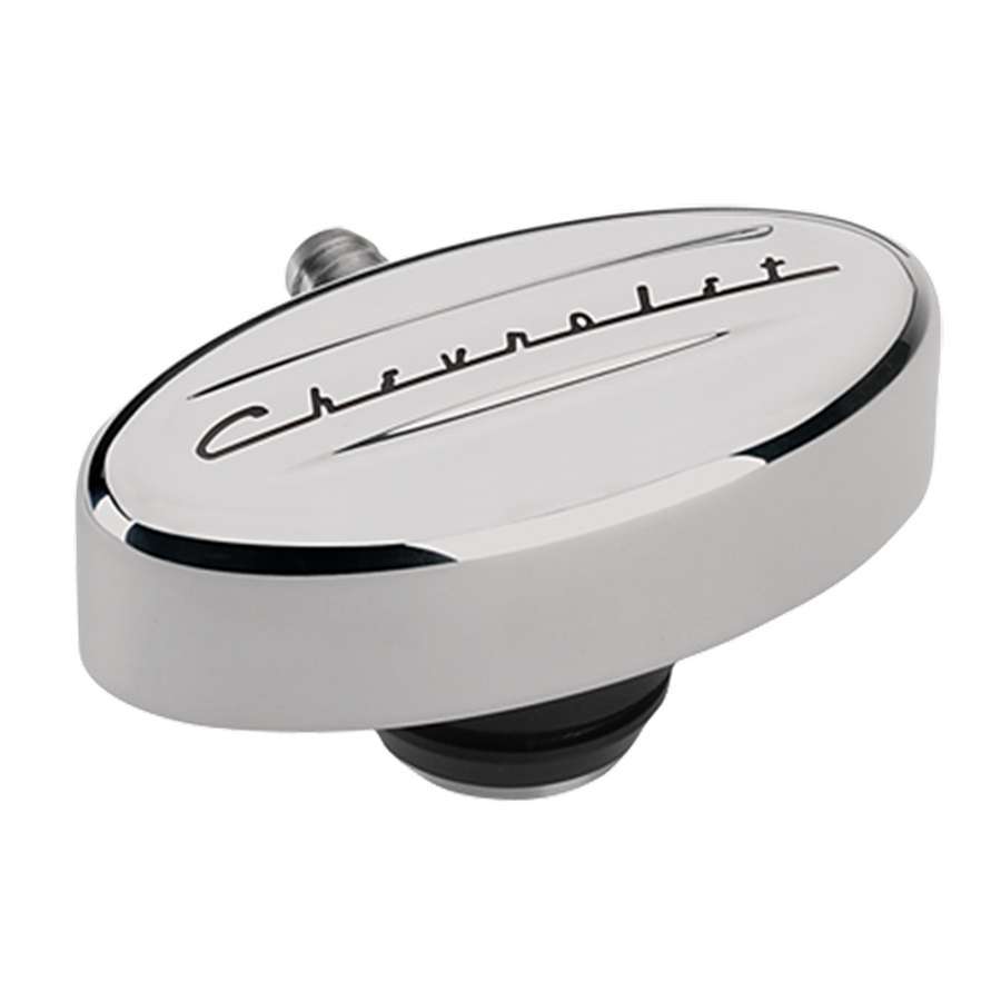 BILLET SPECIALTIES — BILLET SPECIALTIES PCV Breather 1-1/4in VC Retro Polished Chevrolet