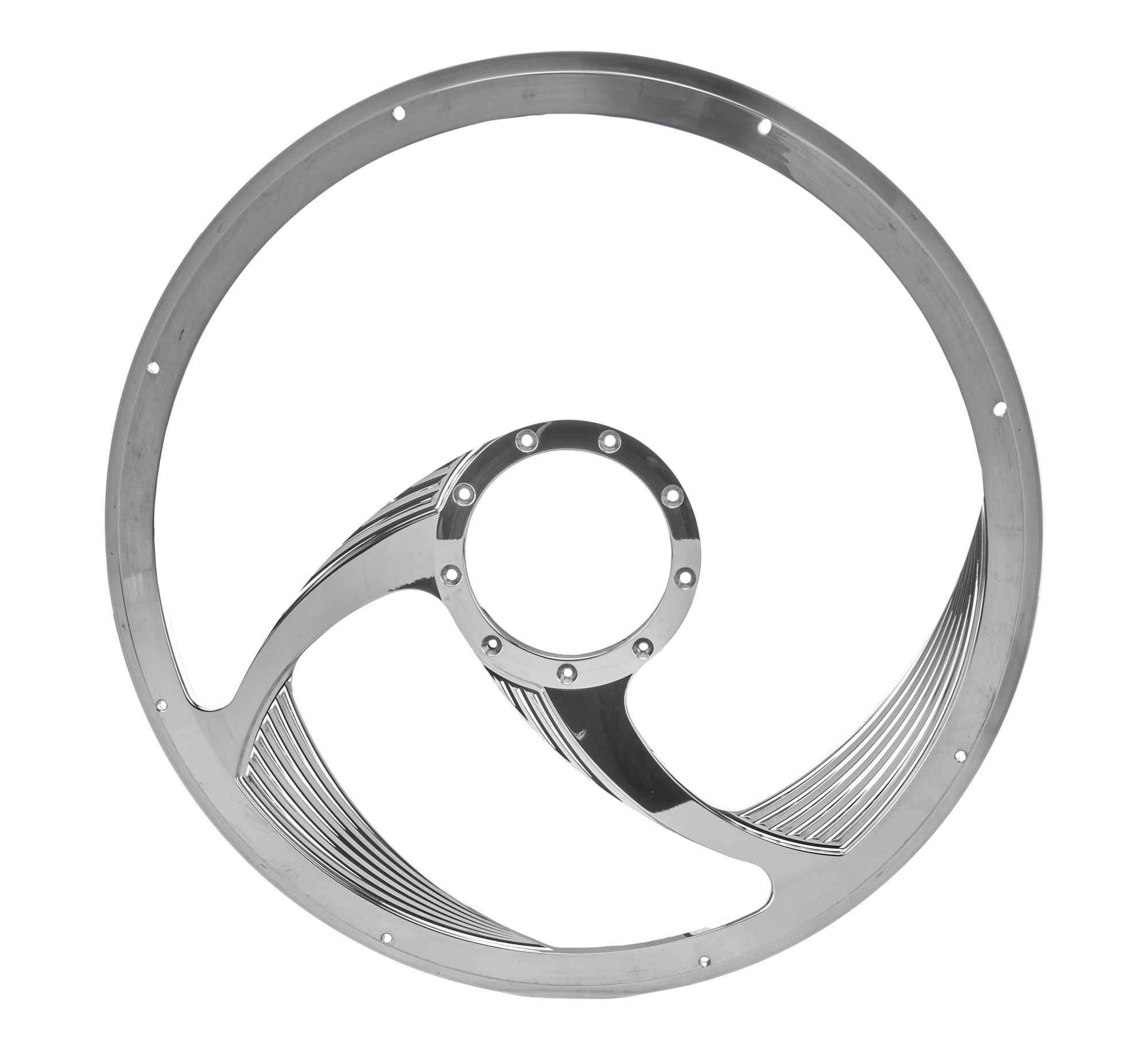 BILLET SPECIALTIES — BILLET SPECIALTIES Steering Wheel Half Wrap 15.5in Spyder