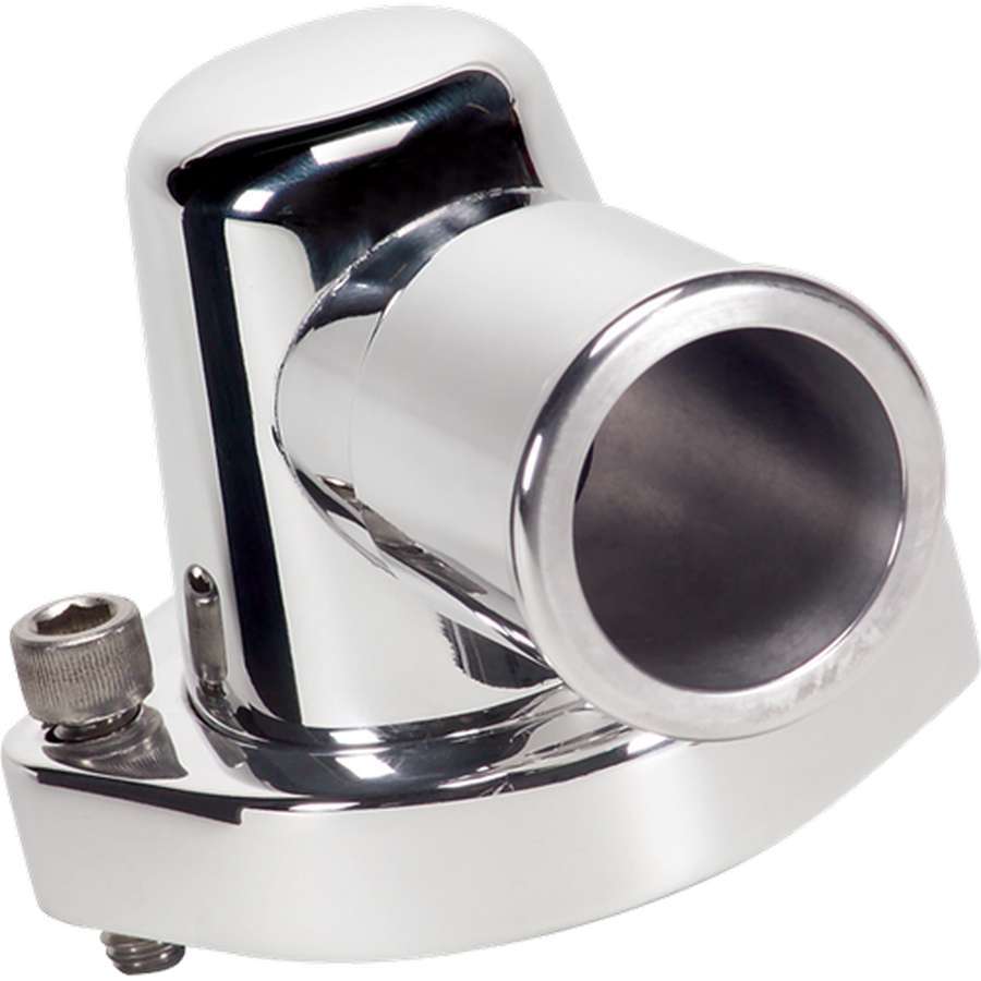 Billet Specialties Thermostat Housings 90720 Water Neck, Aluminum, Polished, 0 Degree, Ford, 429, 460, Each thumbnail 2