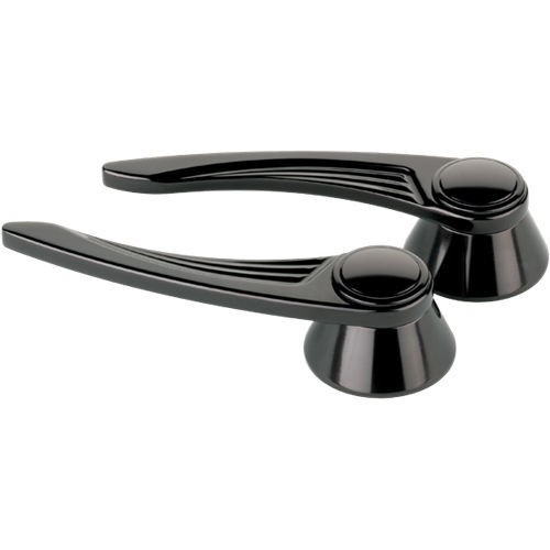 Black Door Handles Ball Milled GM/Ford 49-Up