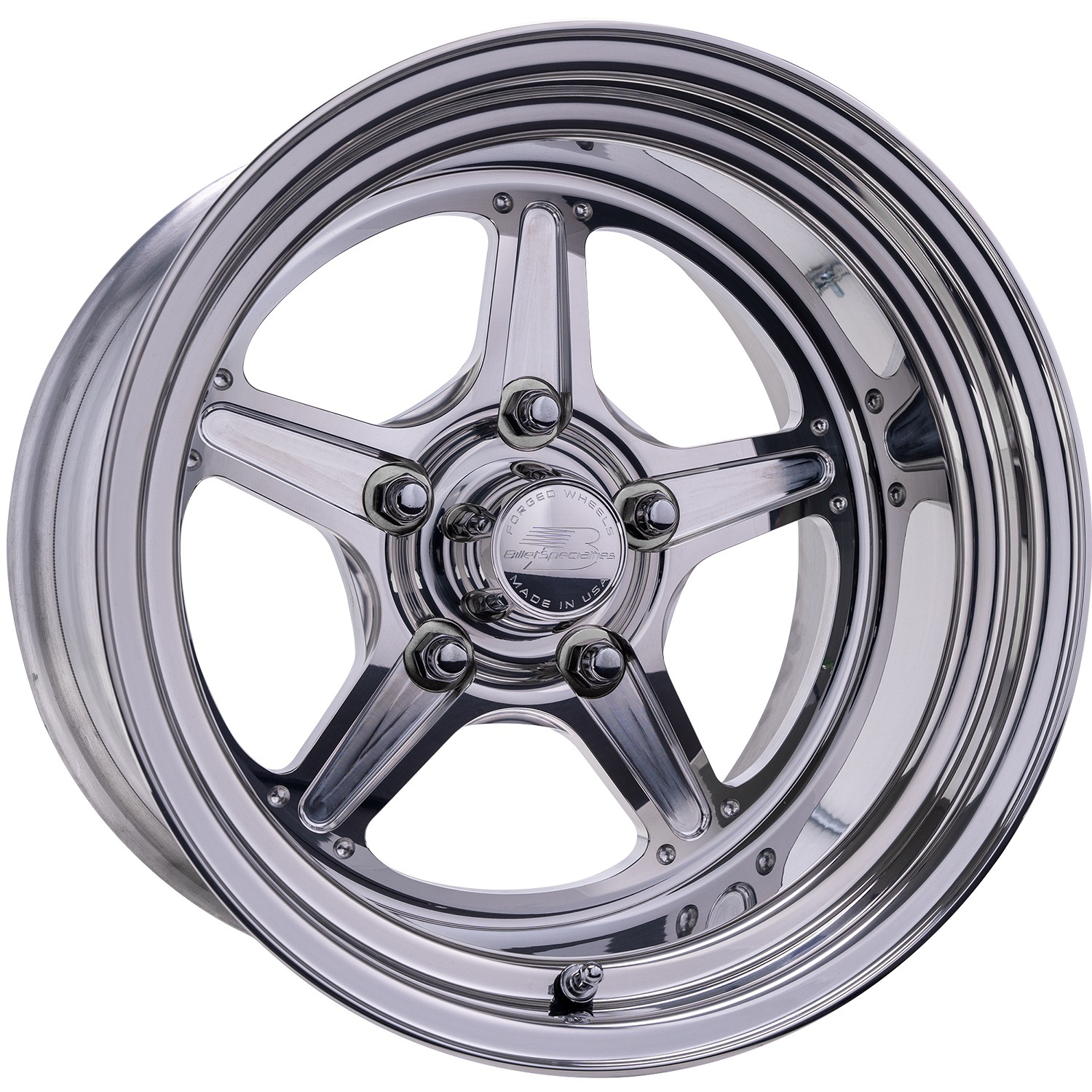 BILLET SPECIALTIES Street Lite Wheel 15X10 5.5 BS 5X4.75 BC
