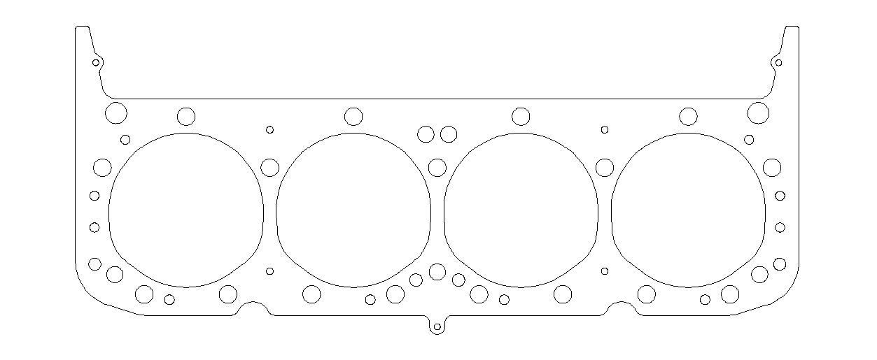 4.100 MLS Head Gasket .040 - SBC