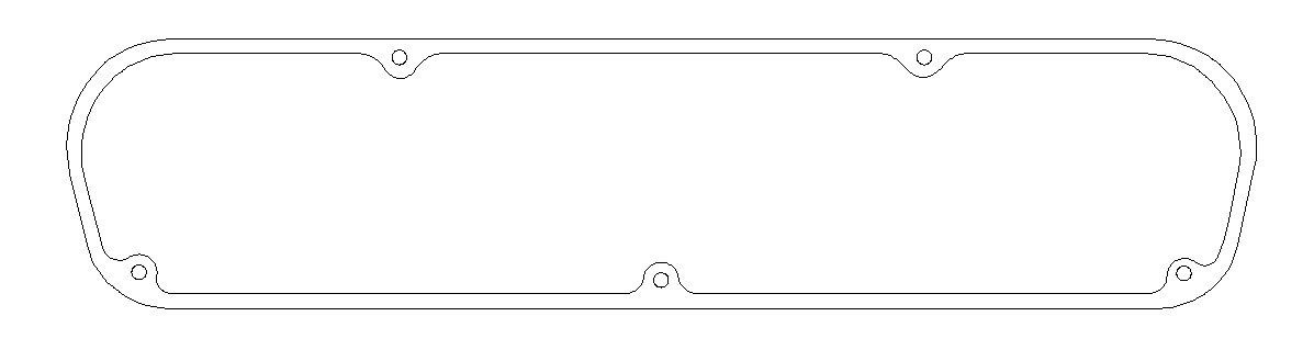 SBM Valve Cover Gasket 1pk .094in W2/W5/W9 Head