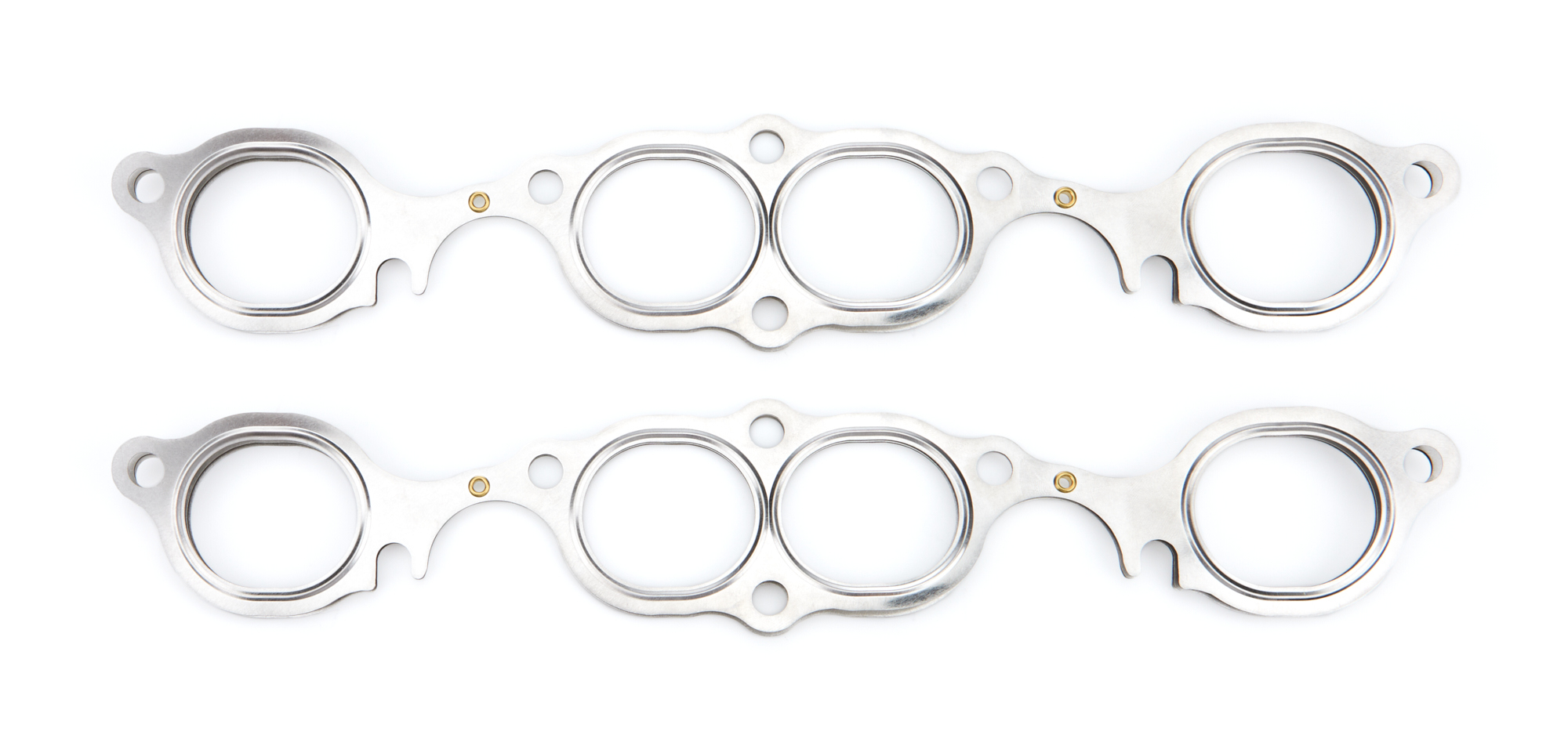 Cometic Gaskets C5836-030 - Exhaust Manifold / Header Gasket, 1.903 in Round Port, Multi-Layer Steel, SB2.2 Race Heads, Small Block Chevy, Pair