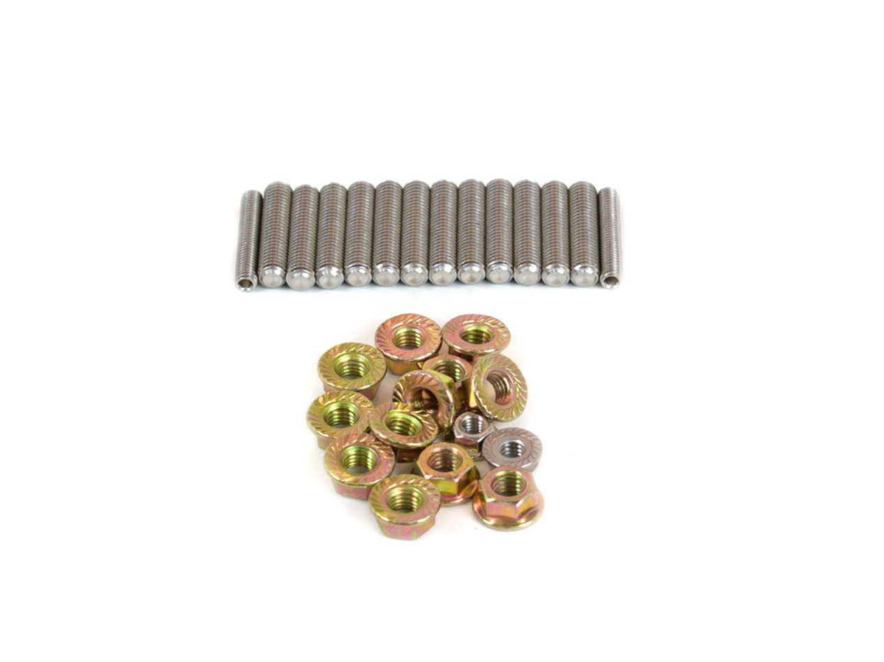 Canton 22302 Oil Pan Stud, Hex Nuts, Stainless, Natural, GM