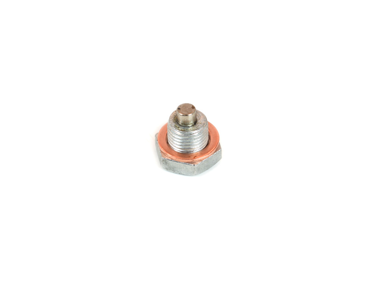 Canton 22-400 Drain Plug, 1/2-20 in Thread, Hex Head, Copper Washer, Magnetic, Steel, Each