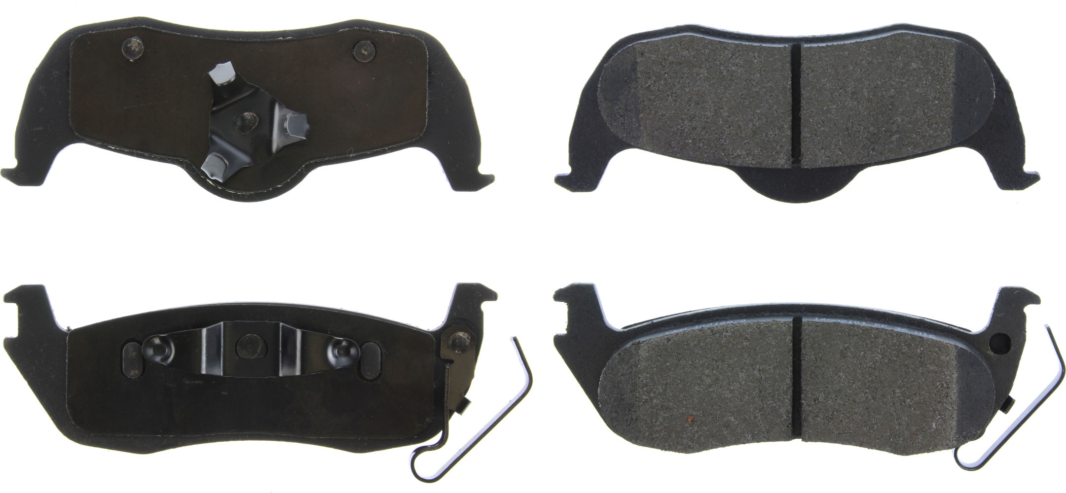 Brake Pads - Posi-Quiet - Semi-Metallic - Jeep Grand Cherokee 2005-10 - Kit