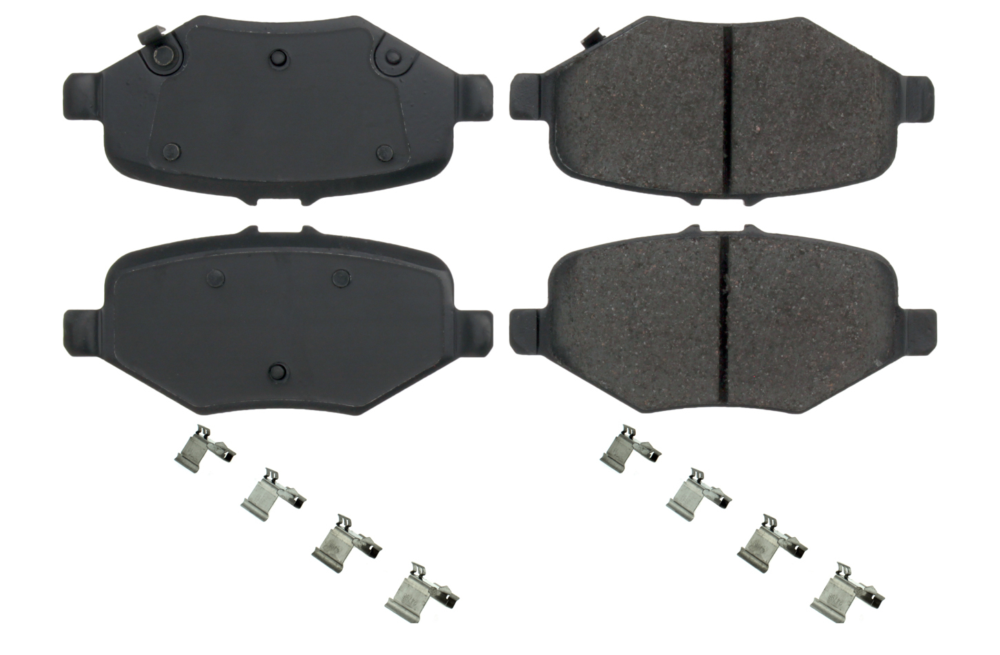 Brake Pads - Posi-Quiet - Ceramic - Ford Flex 2013-17 - Kit