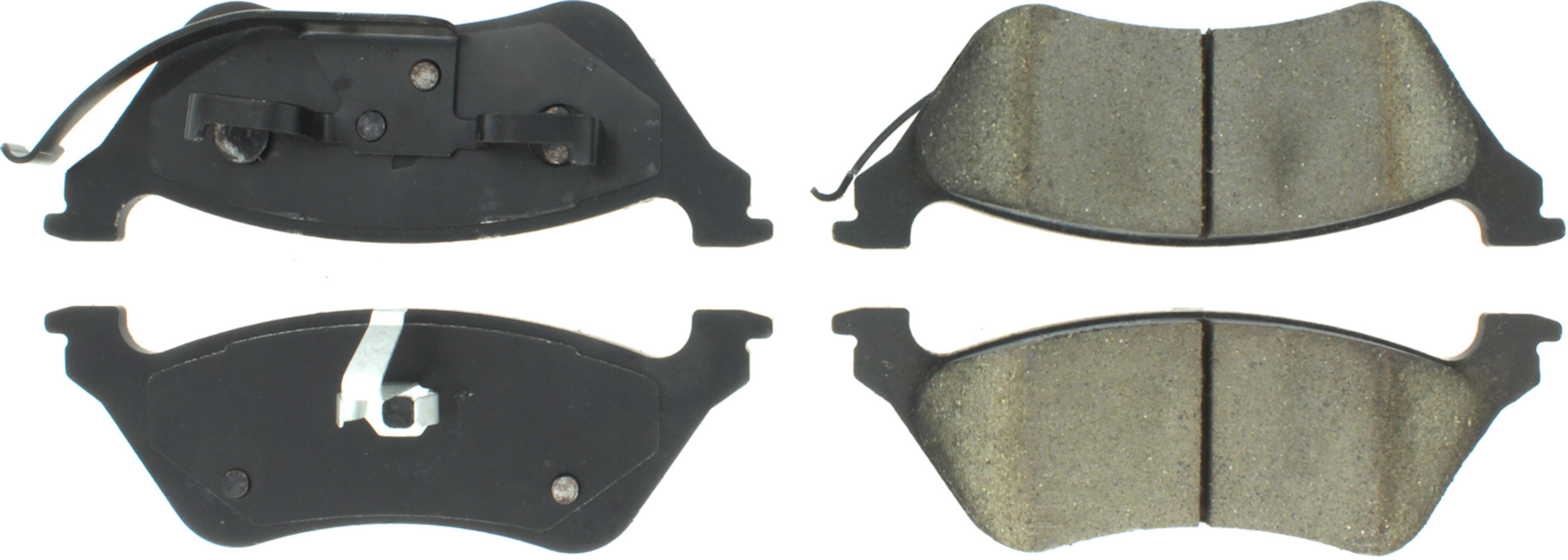 Brake Pads - Posi-Quiet - Ceramic - Mopar Minivan 2001-08 - Set of 4