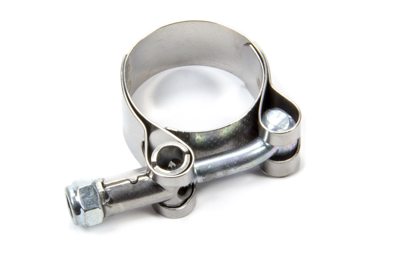 Chassis Engineering 2152 Hose Clamp, T-Bolt, 1.25 to 1.37 in Range, Stainless, Each