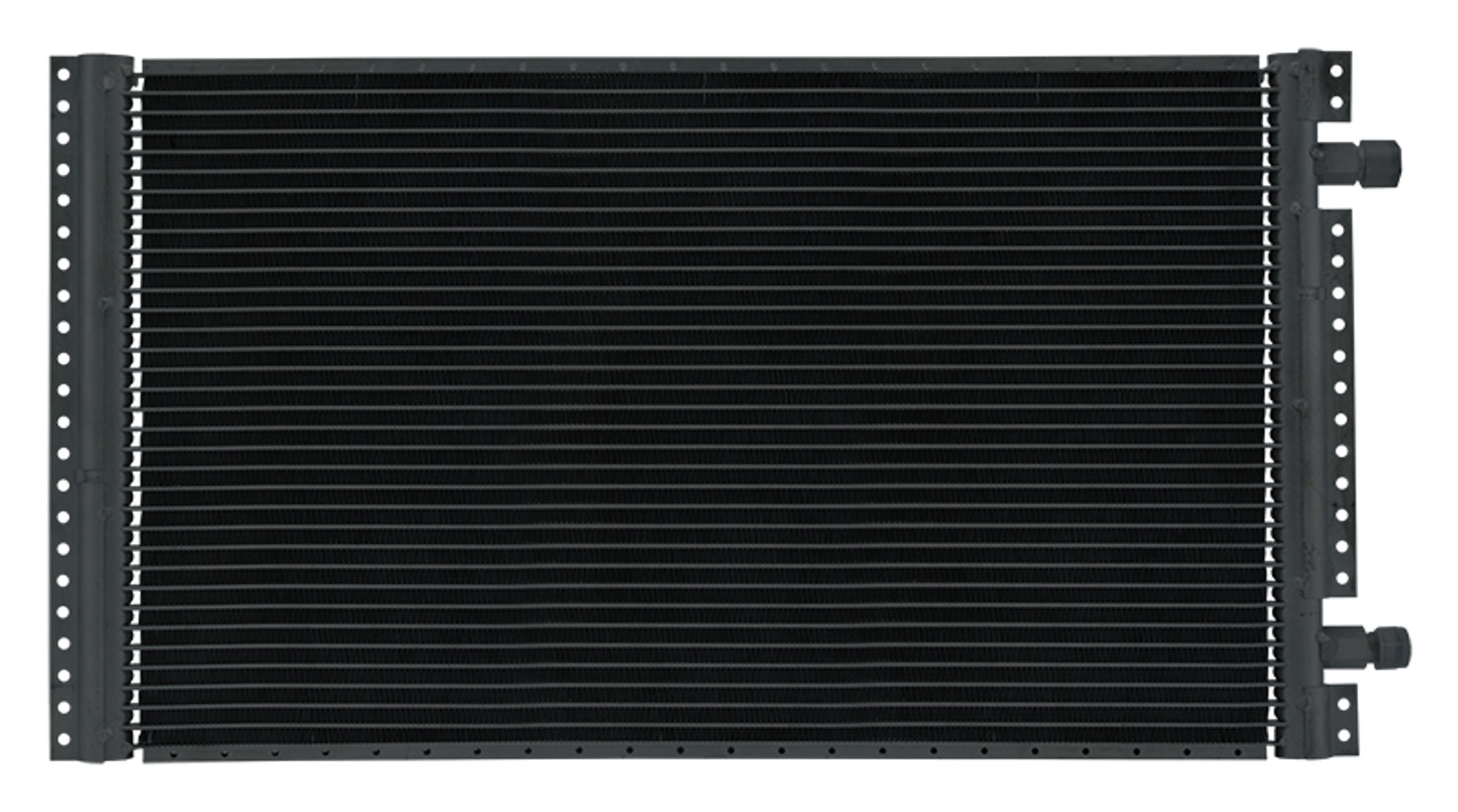 Cold Case Radiators RSAC01B Air Conditioning Condenser, Horizontal, 26 x 14 in, Black, Each
