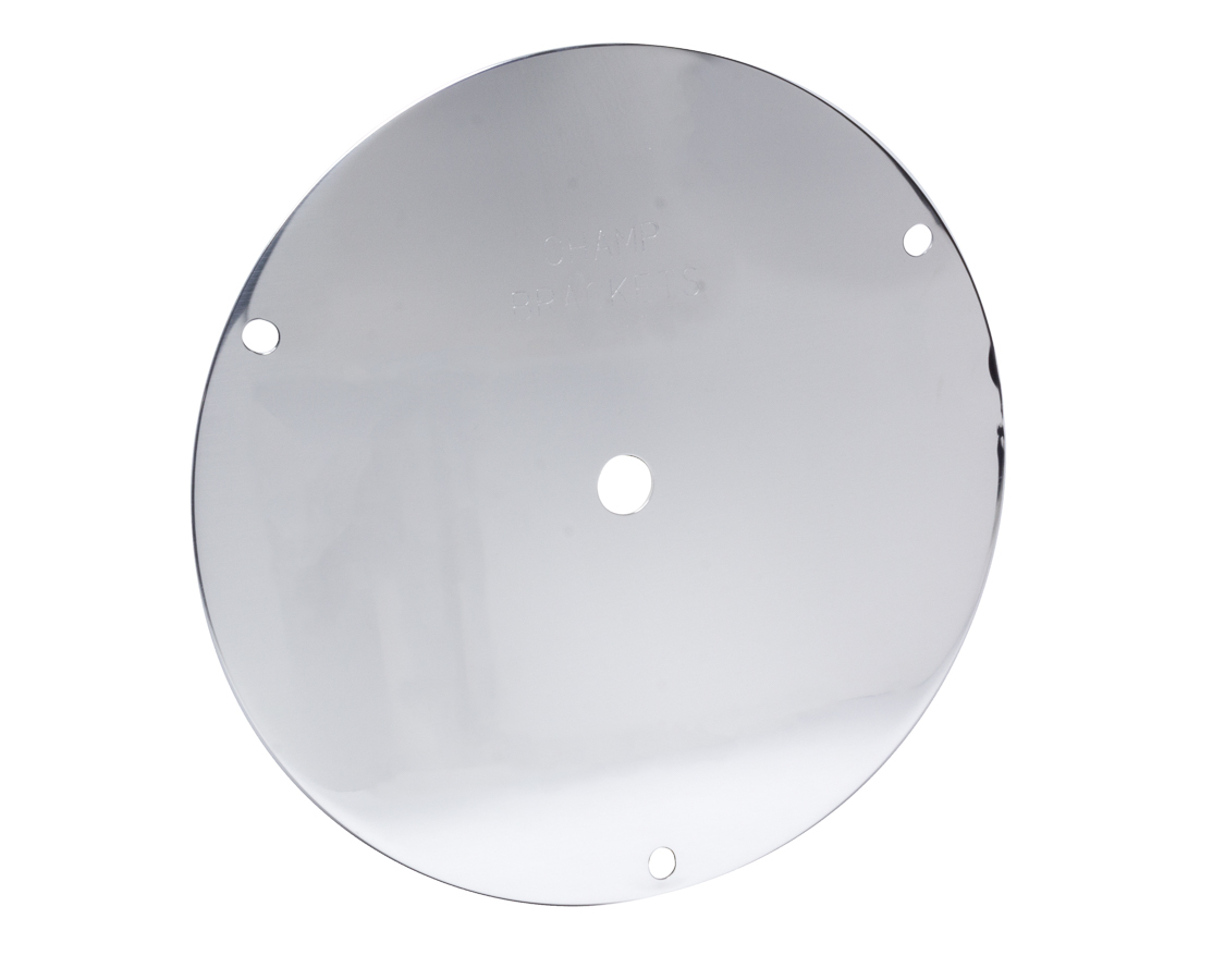 Champ Pans JR1031 Mud Cover, Quick Release Fastener, Cover Only, Aluminum, Natural, 15 in Beadlock Wheels, Each