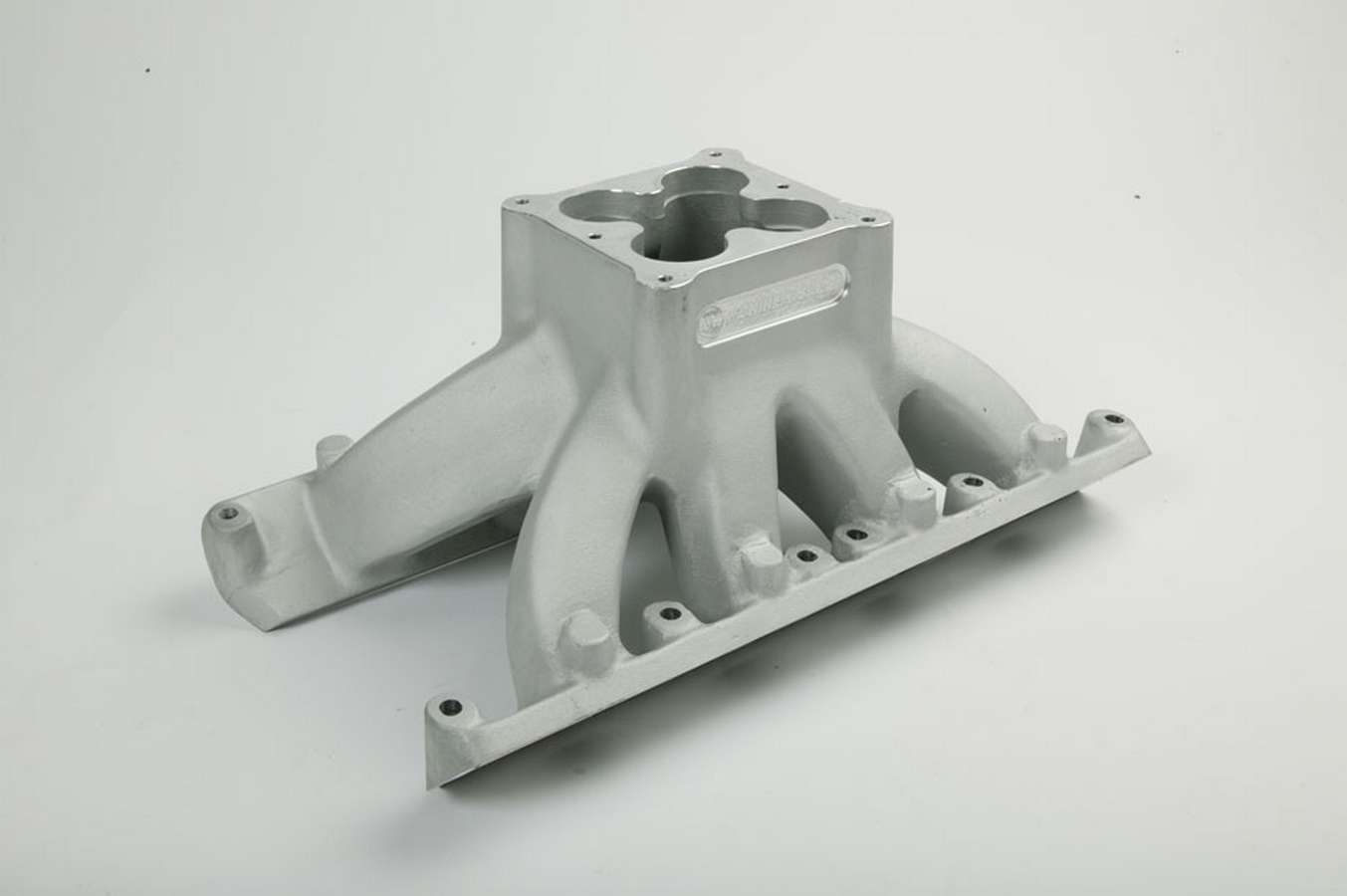 Cylinder Head Innovations INTW4.0D9.5W Intake Manifold, 4.0, Dominator Flange, 9.500 in Deck Height, Aluminum, Natural, Small Block Ford, Each