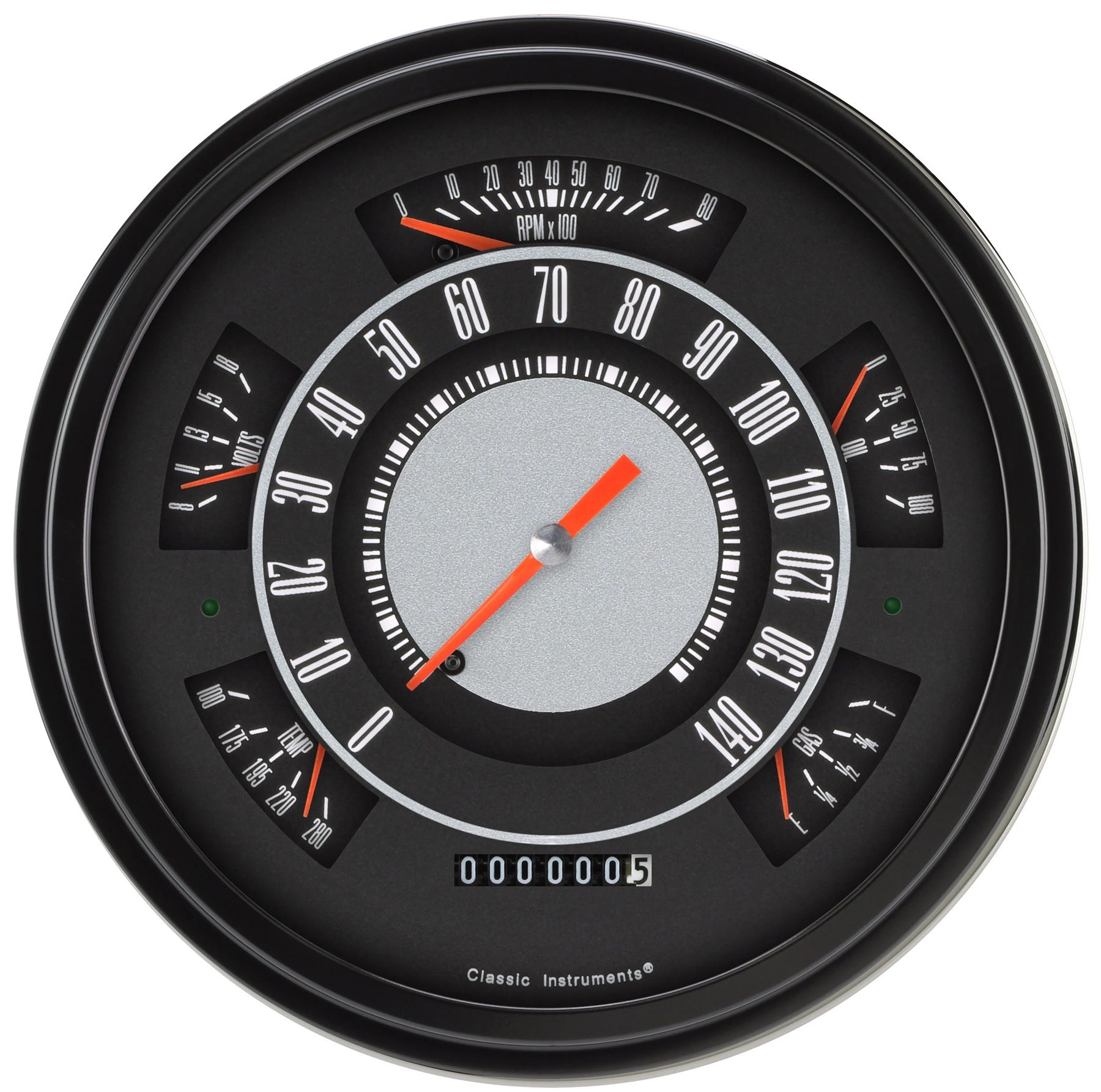CLASSIC INSTRUMENTS — CLASSIC INSTRUMENTS 66-77 Ford Bronco Original Gauge Set