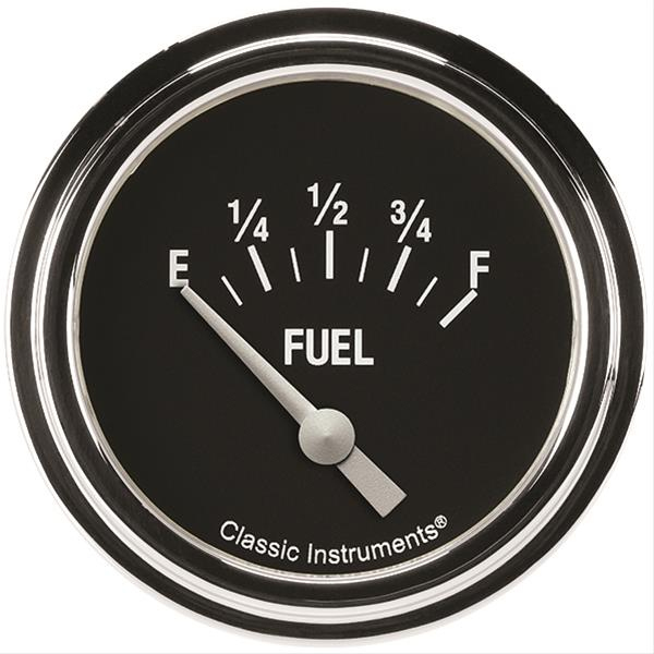 CLASSIC INSTRUMENTS — CLASSIC INSTRUMENTS Hot Rod Fuel 0-90 2-5/8 Short Sweep