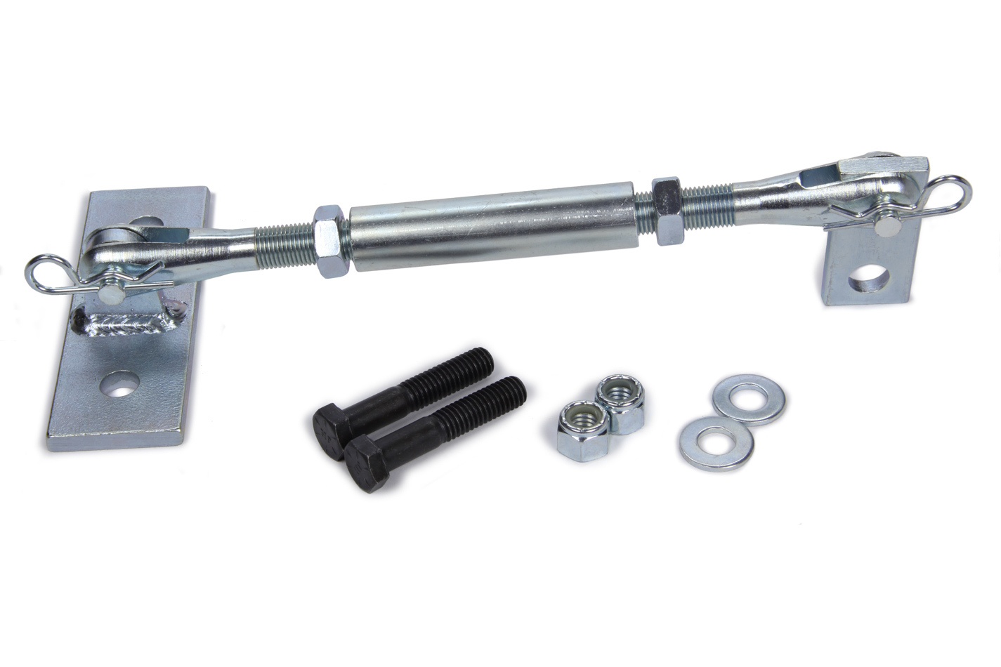 Competition Engineering 4010 Engine Torque Link, Bolt-On, Steel, Zinc Plated, 5.0 L, Ford Mustang 1979-2004, Kit