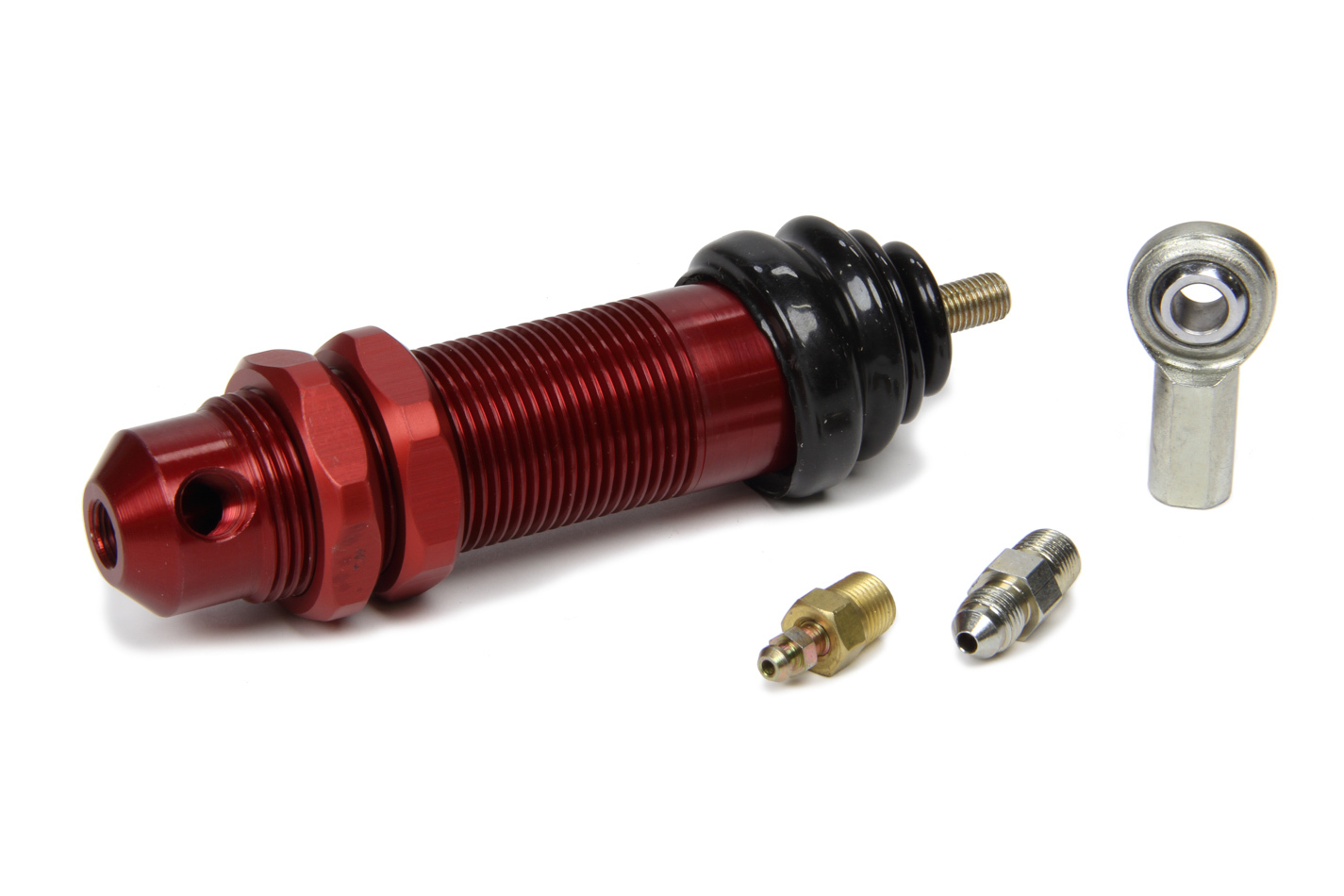 Coleman Racing Products 375-300 - Clutch Slave Cylinder, 7/8 in Bore, 1-3/8 in Stroke, Push Type, Aluminum / Steel, Red Anodized, Each