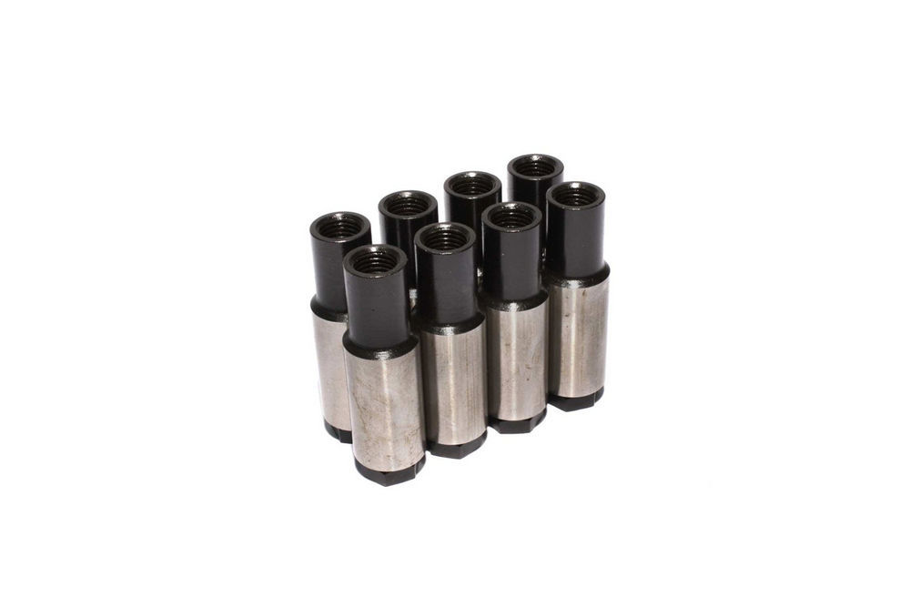 Comp Cams 4510-8 Rocker Arm Nut, 7/16-20 in Thread, Steel, Black Oxide, Stud Girdle, Big Block Chevy, Set of 8