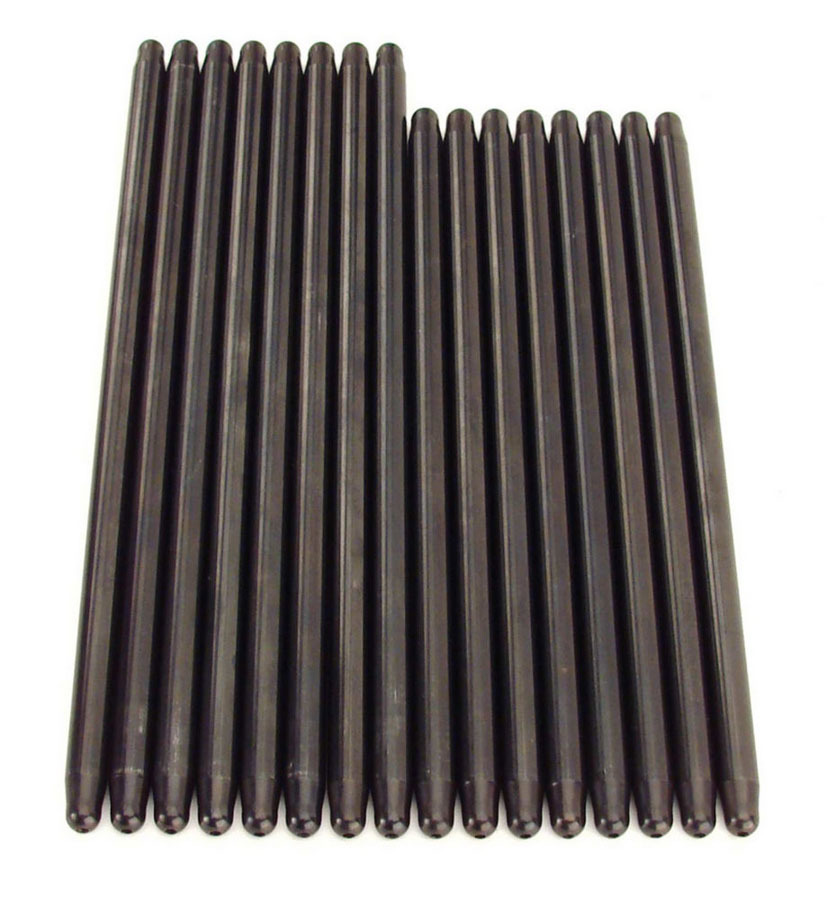 Comp Cams 7154-16 Pushrod, Magnum, 8.280 / 9.250 in Long, 3/8 in Diameter, 0.080 in Thick Wall, Chromoly, Big Block Chevy, Set of 16