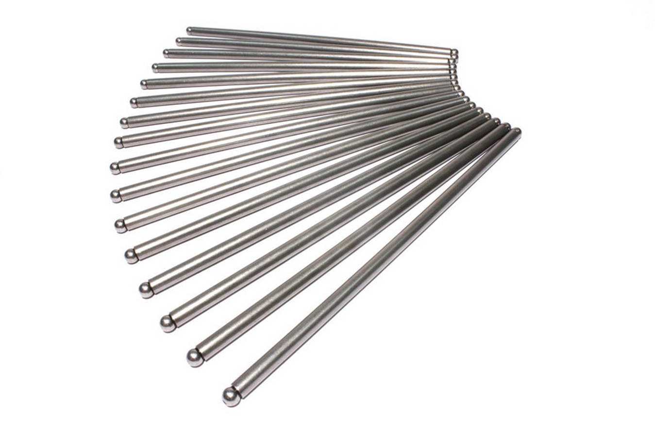 Comp Cams 7861-16 Pushrod, High Energy, 9.677 in Long, 5/16 in OD, Steel, Universal, Set of 16