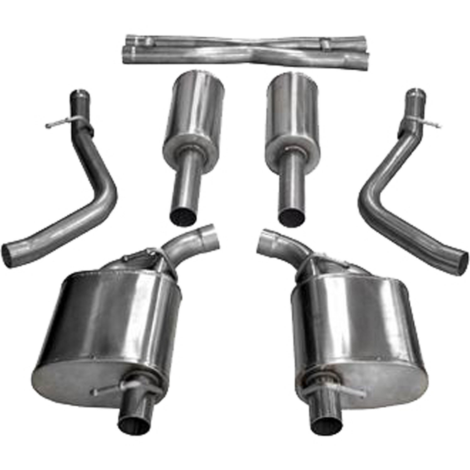 Corsa 2015-2016 Dodge Charger / Chrysler 300 5.7L V8 Polished Xtreme Cat-Back thumbnail 7